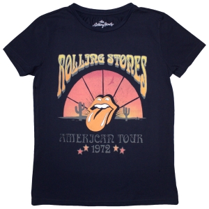 Rolling Stones - Desert 72 Lady Navy T-Shirt in der Gruppe MERCHANDISE / T-shirt / Pop-Rock bei Bengans Skivbutik AB (5587300r)
