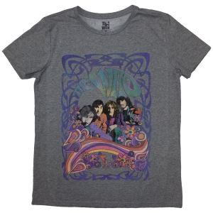 The Who - Psych Floral Lady Grey T-Shirt in der Gruppe MERCHANDISE / T-shirt / Pop-Rock bei Bengans Skivbutik AB (5587309r)