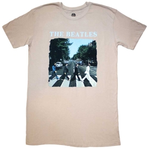 Beatles - Abbey Road & Logo Lady Sand T-Shirt Dress in der Gruppe MERCHANDISE / T-shirt / Pop-Rock bei Bengans Skivbutik AB (5587385r)
