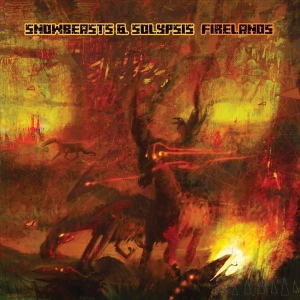 Snowbeasts & Solypsis - Firelands in der Gruppe VINYL / Elektroniskt bei Bengans Skivbutik AB (5587722)