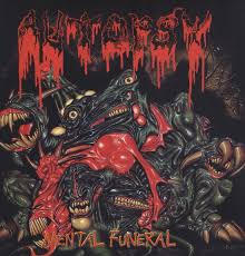 Autopsy - Split Seams/Vikt Hörn Mental Funeral (Vinyl Lp) in der Gruppe VINYL / Hårdrock bei Bengans Skivbutik AB (5588326)