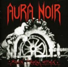 Aura Noir - Split Seams/Vikt Hörn Black Thrash Attack in der Gruppe VINYL / Hårdrock bei Bengans Skivbutik AB (5588344)