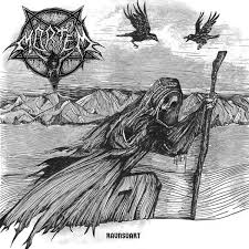 Mortem - Split Seams/Vikt Hörn Ravnsvart in der Gruppe VINYL / Hårdrock bei Bengans Skivbutik AB (5588356)