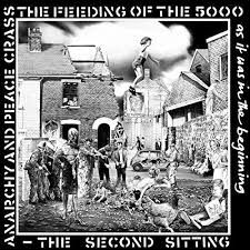 Crass - Split Seams/Vikt Hörn Feeding Of The Five Thousand in der Gruppe VINYL / Punk bei Bengans Skivbutik AB (5588473)