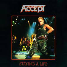 Accept - Split Seams/Vikt Hörn Staying A Life -Hq- in der Gruppe VINYL bei Bengans Skivbutik AB (5588481)