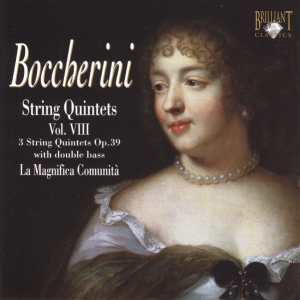 Boccherini - Quintets Opus 39 Vol. 8 in der Gruppe CD / Klassiskt bei Bengans Skivbutik AB (5588550)