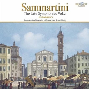 Sammartini - Late Symphonies Vol.Ii in der Gruppe CD / Klassiskt bei Bengans Skivbutik AB (5588551)