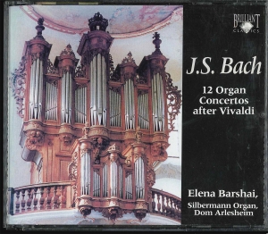 Bach J S - 12 Organ Concertos After Vivaldi in der Gruppe CD / Klassiskt bei Bengans Skivbutik AB (5588555)