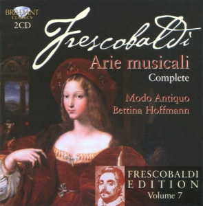 Frescobaldi - Arie Musicali, Vol. 7 in der Gruppe CD bei Bengans Skivbutik AB (5588558)