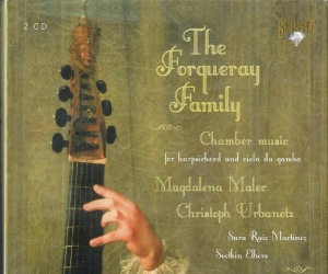 Forqueray - Chamber Music For Harpsichord And V in der Gruppe CD / Klassiskt bei Bengans Skivbutik AB (5588560)