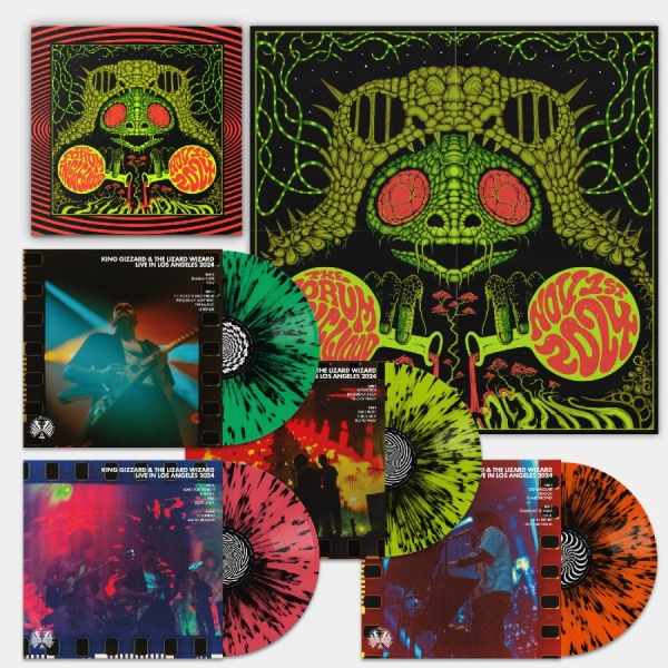 King Gizzard & The Lizard Wizard - King Gizzard - Live In Los Angeles in der Gruppe VINYL / Bestseller bei Bengans Skivbutik AB (5588738)