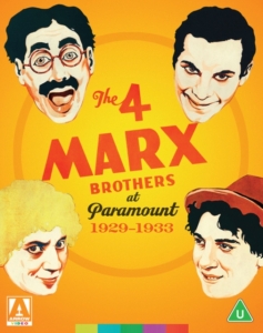 Movie - The 4 Marx Brothers At Paramount 1929-1933 in der Gruppe Film / Film Blu-ray bei Bengans Skivbutik AB (5589183)
