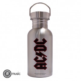 Ac/Dc  - Canteen Steel Bottle - Logo in der Gruppe MERCHANDISE / Merch / Hårdrock bei Bengans Skivbutik AB (5589199)