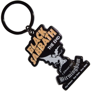 Black Sabbath - The End Keychain in der Gruppe MERCHANDISE / Merch / Hårdrock bei Bengans Skivbutik AB (5589217)
