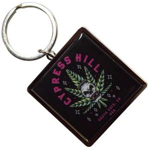 Cypress Hill - Leaf Skull Keychain in der Gruppe MERCHANDISE / Merch / Hip Hop-Rap bei Bengans Skivbutik AB (5589220)