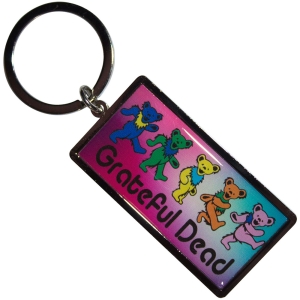 Grateful Dead - Dancing Bears Keychain in der Gruppe MERCHANDISE / Merch / Pop-Rock bei Bengans Skivbutik AB (5589233)