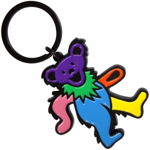 Grateful Dead - Blue Body Dancing Bear Keychain in der Gruppe MERCHANDISE / Merch / Pop-Rock bei Bengans Skivbutik AB (5589245)