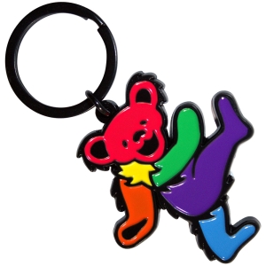 Grateful Dead - Purple Body Dancing Bear Keychain in der Gruppe MERCHANDISE / Merch / Pop-Rock bei Bengans Skivbutik AB (5589249)
