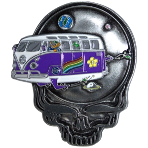 Grateful Dead - Space Your Face Bus Pin Badge in der Gruppe MERCHANDISE / Merch / Pop-Rock bei Bengans Skivbutik AB (5589254)