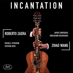 Duo Wang-Zadra - Incantation - Works For Guitar & Sa in der Gruppe UNSERE TIPPS / Freitagsveröffentlichungen / 2025-05-02 bei Bengans Skivbutik AB (5589355)