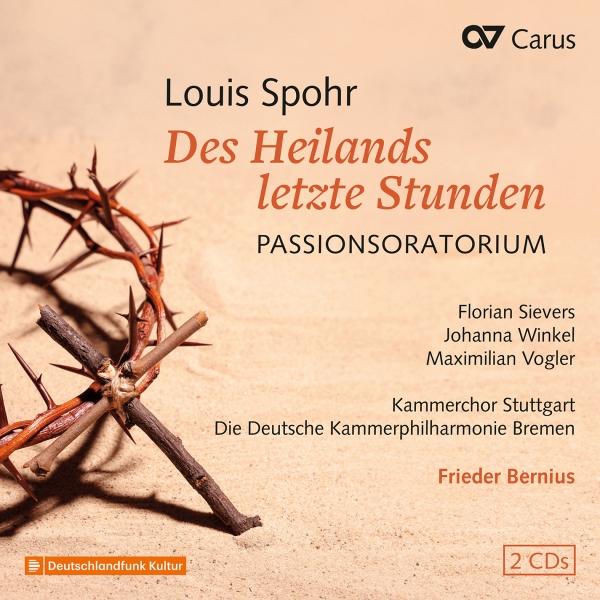 Louis Spohr - Des Heilands Letzte Stunden, Woo 62 in der Gruppe CD / Klassiskt bei Bengans Skivbutik AB (5589363)