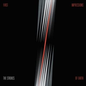 The Strokes - Split Seams/Vikt Hörn First Impressions Of Earth in der Gruppe VINYL / Pop-Rock bei Bengans Skivbutik AB (5589369)