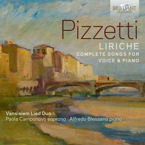 Ildebrando Pizzetti - Liriche - Complete Songs For Voice in der Gruppe CD bei Bengans Skivbutik AB (5589587)