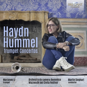 Marianne Li - Haydn & Hummel: Trumpet Concertos in der Gruppe UNSERE TIPPS / Freitagsveröffentlichungen / 2025-03-21 bei Bengans Skivbutik AB (5589605)
