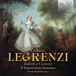 Giovanni Legrenzi - Balletti E Correnti in der Gruppe CD / Kommande / Klassiskt bei Bengans Skivbutik AB (5589855)