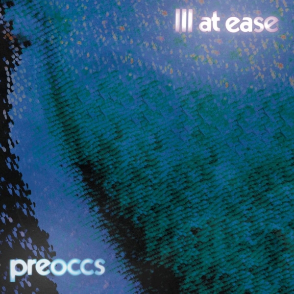 Preoccupations - Ill At Ease (Eu Electric Blue W/ Ba in der Gruppe VINYL / Bestseller bei Bengans Skivbutik AB (5590033)