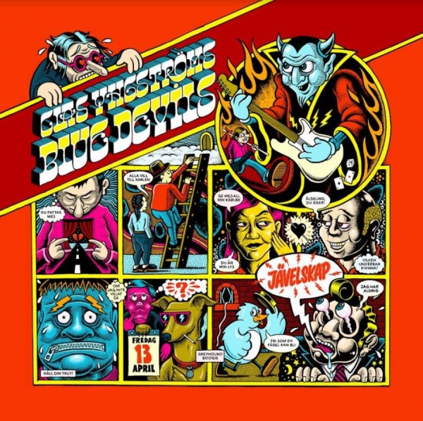 Clas Yngströms Blue Devils - Jävelskap in der Gruppe CD / Bestseller bei Bengans Skivbutik AB (5590177)
