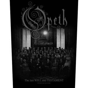Opeth - The Last Will And Testament Back Patch in der Gruppe MERCHANDISE / Merch / Hårdrock bei Bengans Skivbutik AB (5590298)