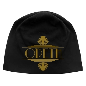 Opeth - Art Deco Logo Jd Print Beanie Hat in der Gruppe MERCHANDISE / Merch / Hårdrock bei Bengans Skivbutik AB (5590302)