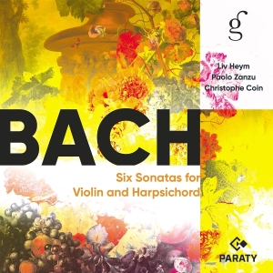 Heym Liv | Paolo Zanzu | Christophe Coin (Le Stagioni) - Bach: Six Sonatas For Violin And Harpsichord in der Gruppe CD bei Bengans Skivbutik AB (5590346)