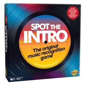 Board Game - Spot The Intro - Music Recognition Game in der Gruppe MERCHANDISE / Gesellschaftsspiele / Pop-Rock bei Bengans Skivbutik AB (5590410)