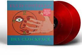 Elvis Costello - Hey Clockface (Transparent Red Vinyl) in der Gruppe -Start Vinyl-O bei Bengans Skivbutik AB (5590414)