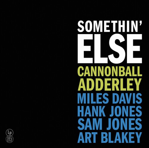 Cannonball Adderley - Somethin' Else Special Edition Yell in der Gruppe VINYL / Jazz bei Bengans Skivbutik AB (5590486)