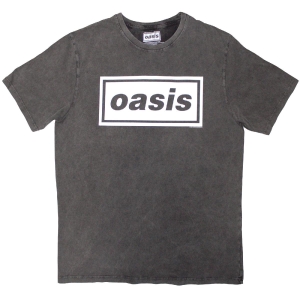 Oasis - Decca Logo Stone Wash Uni Char T-Shirt in der Gruppe MERCHANDISE / T-shirt / Pop-Rock bei Bengans Skivbutik AB (5590934r)