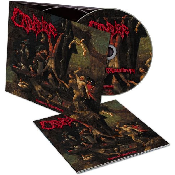 Cadaver - Hymns Of Misanthropy in der Gruppe CD / Hårdrock bei Bengans Skivbutik AB (5591017)