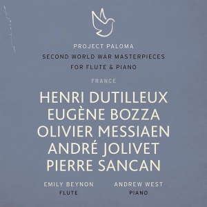 Emily Beynon & Andrew West - Project Paloma 4 France: Second World War Masterpieces For Flute & Piano in der Gruppe CD / Klassiskt bei Bengans Skivbutik AB (5591093)