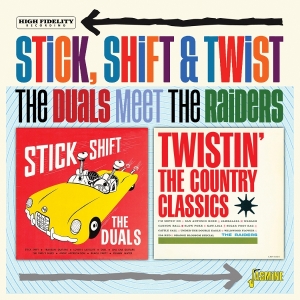 The Duals Meet The Raiders - Stick, Shift & Twist in der Gruppe CD / Pop-Rock bei Bengans Skivbutik AB (5591233)