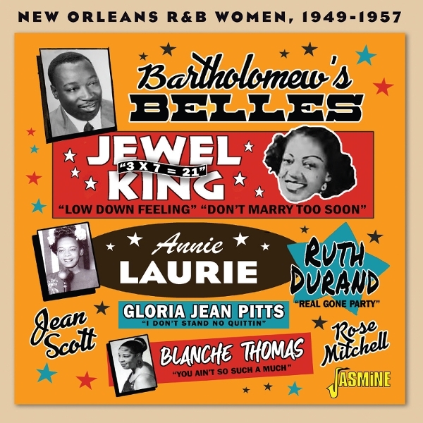 Dave Bartholomew - Bartholomew’S Belles - New Orleans R&B Women, 1949-1957 in der Gruppe CD / Bestseller bei Bengans Skivbutik AB (5591240)