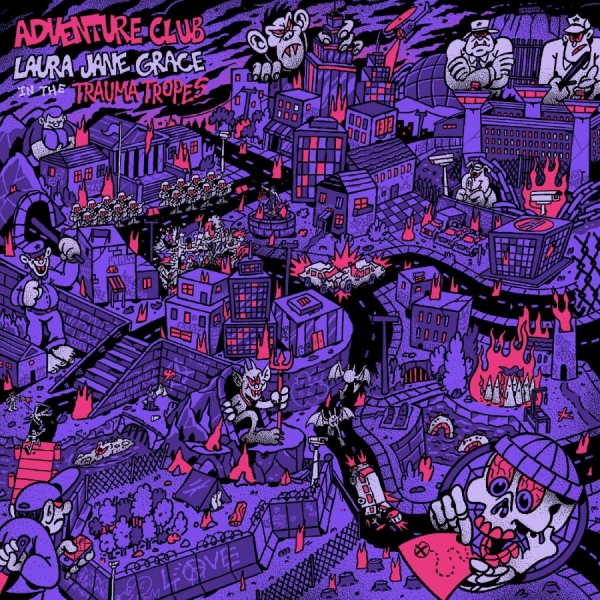 Laura Jane Grace - Adventure Club in der Gruppe VINYL / Pop-Rock bei Bengans Skivbutik AB (5591352)