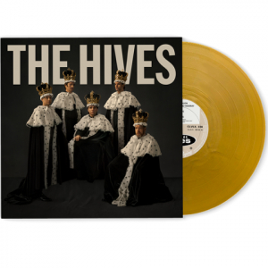 The Hives  - The Hives Forever Forever The Hives (Gold Marble Effect Vinyl) in der Gruppe VINYL / Kommande / Pop-Rock bei Bengans Skivbutik AB (5591561)