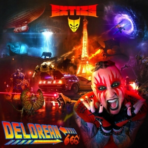 Extize - Delorean 666 (Digipack) in der Gruppe CD / Hårdrock bei Bengans Skivbutik AB (5591767)