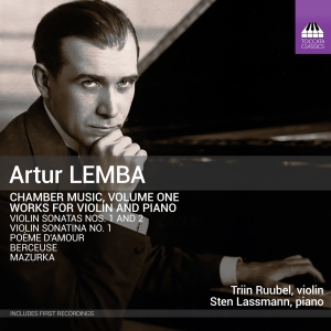 Artur Lemba - Chamber Music, Vol. 1 - Works For V in der Gruppe CD / Kommande / Klassiskt bei Bengans Skivbutik AB (5591836)