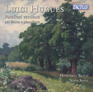 Luigi Hugues - Parafrasi Verdiane Per Flauto E Pia in der Gruppe CD / Kommande / Klassiskt bei Bengans Skivbutik AB (5591843)