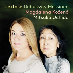 Magdalena Kozena Mitsuko Uchida - L'extase - Debussy & Messiaen Songs in der Gruppe CD / Kommande / Klassiskt bei Bengans Skivbutik AB (5591847)
