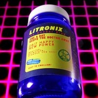 Litronix - One A Day Keeps The Doctor Away (Lt in der Gruppe VINYL / Pop-Rock bei Bengans Skivbutik AB (5592021)