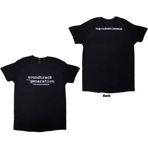 Human League - Soundtrack To A Generation Uni Bl T-Shirt in der Gruppe MERCHANDISE / T-shirt / Pop-Rock bei Bengans Skivbutik AB (5592325r)